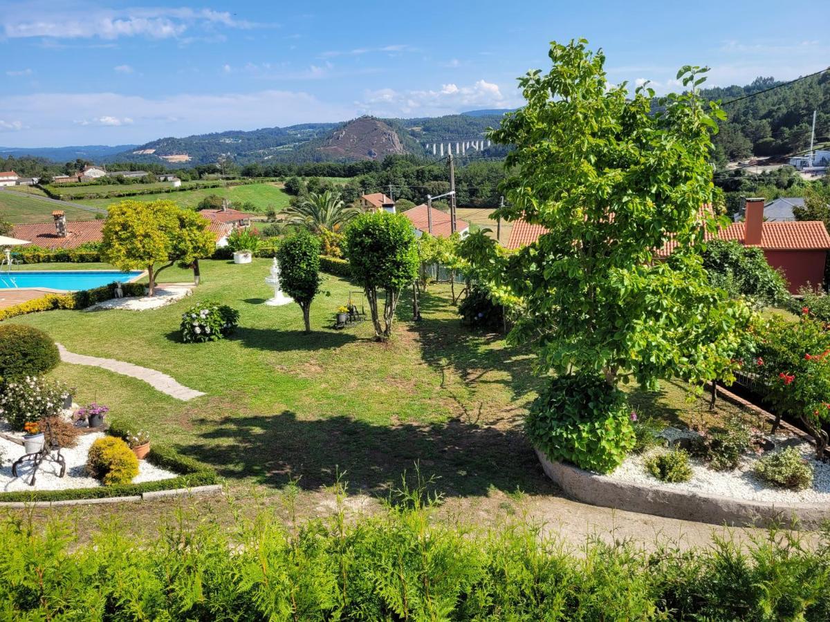 Boqueixon Casa Tarrio Con Piscina - Santiago De Compostela 빌라 외부 사진