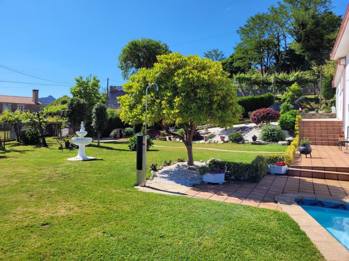 Boqueixon Casa Tarrio Con Piscina - Santiago De Compostela 빌라 외부 사진
