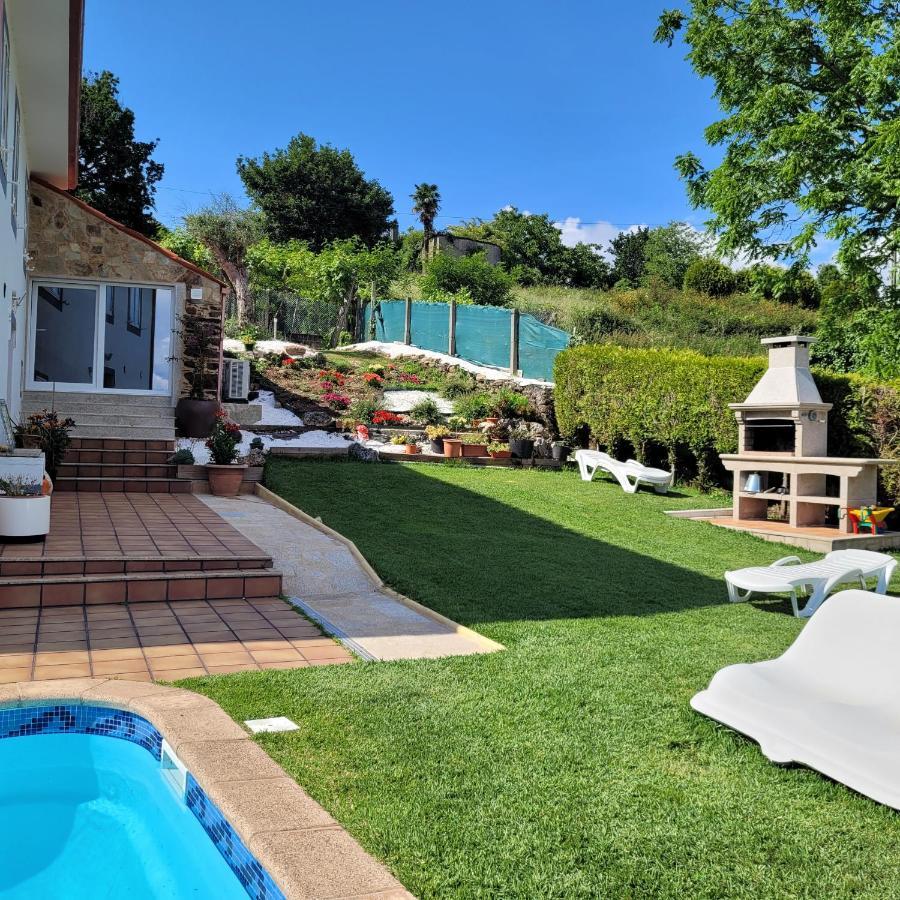 Boqueixon Casa Tarrio Con Piscina - Santiago De Compostela 빌라 외부 사진