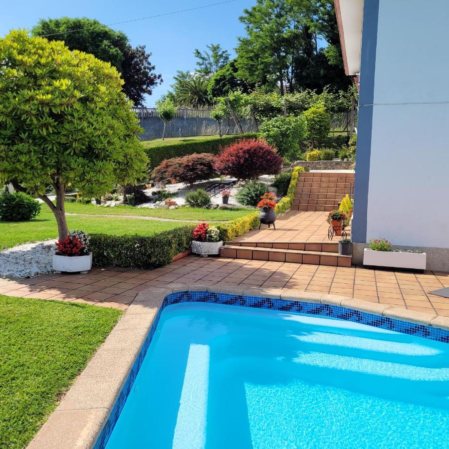 Boqueixon Casa Tarrio Con Piscina - Santiago De Compostela 빌라 외부 사진