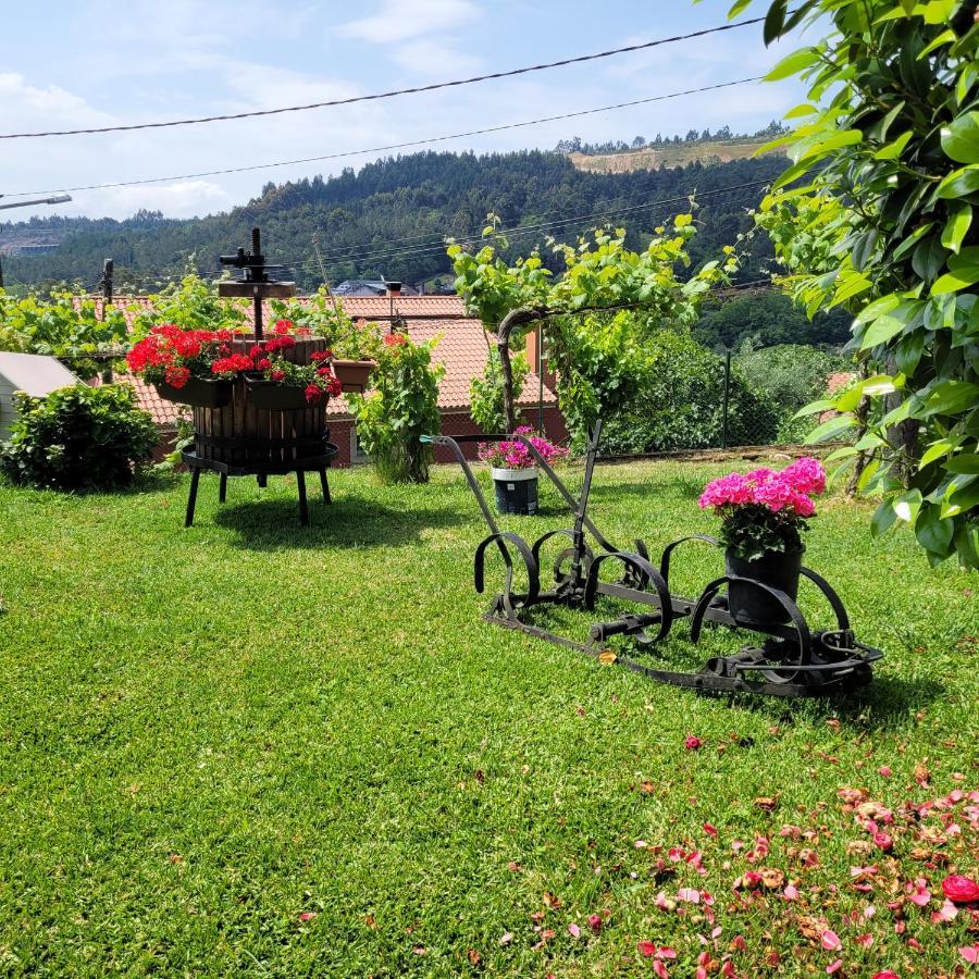 Boqueixon Casa Tarrio Con Piscina - Santiago De Compostela 빌라 외부 사진
