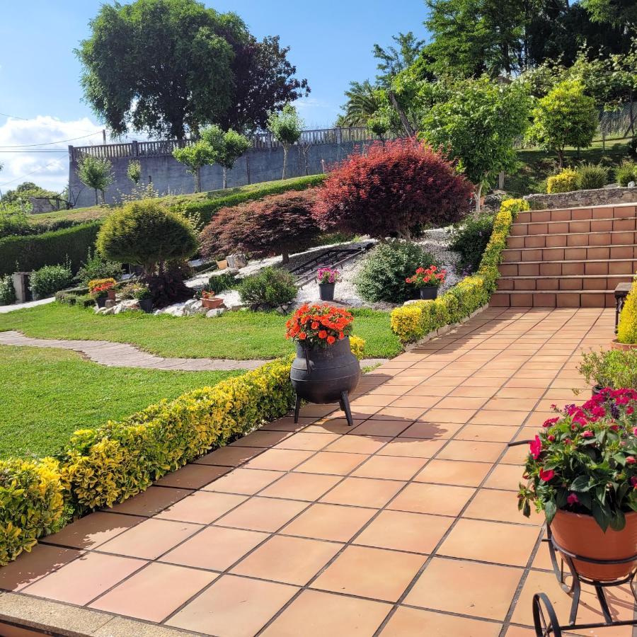Boqueixon Casa Tarrio Con Piscina - Santiago De Compostela 빌라 외부 사진