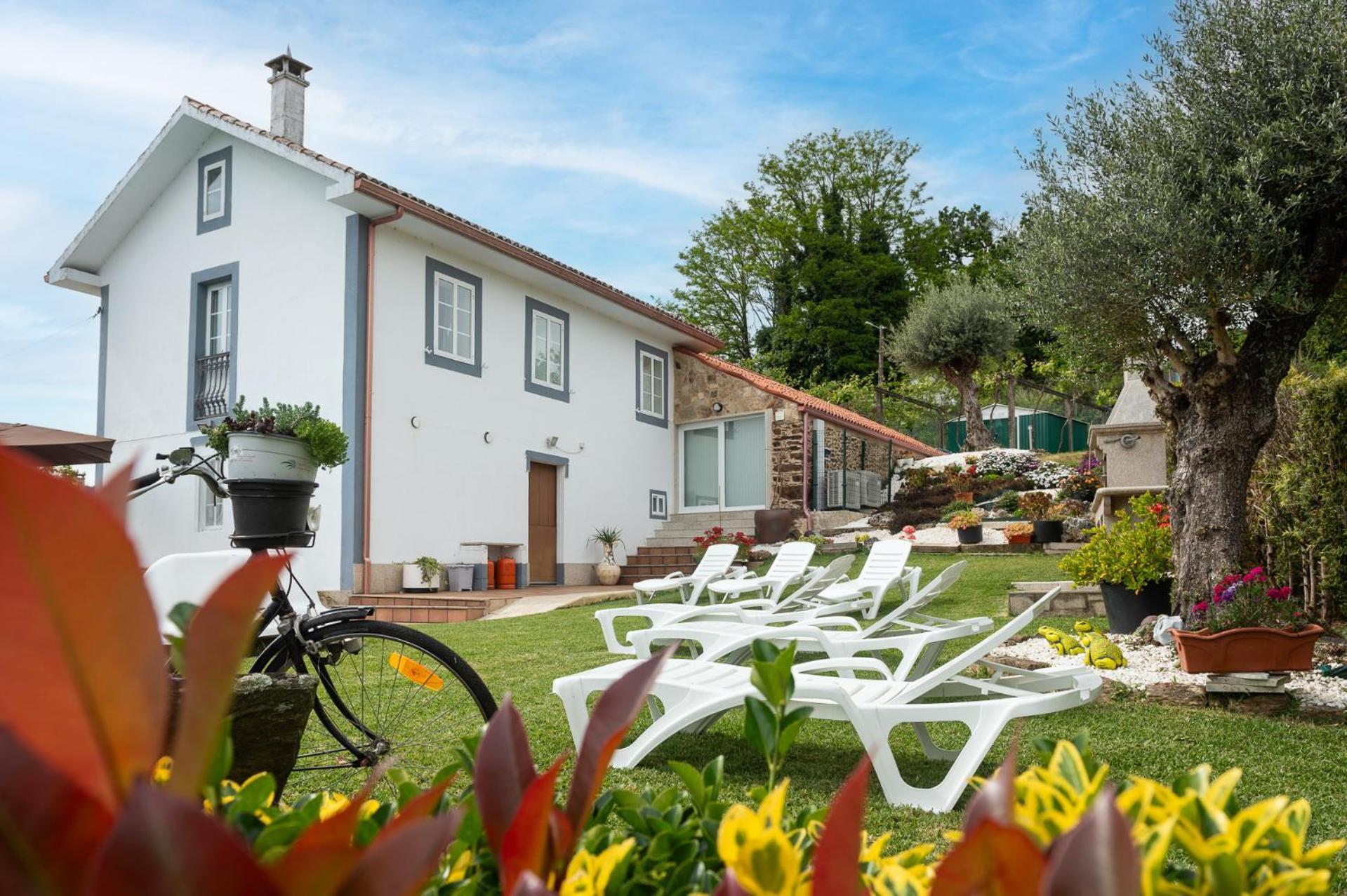 Boqueixon Casa Tarrio Con Piscina - Santiago De Compostela 빌라 외부 사진